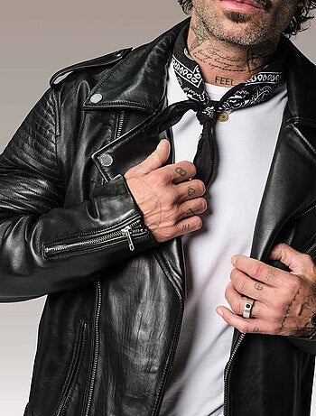 Cuir Rock Holster Redskins