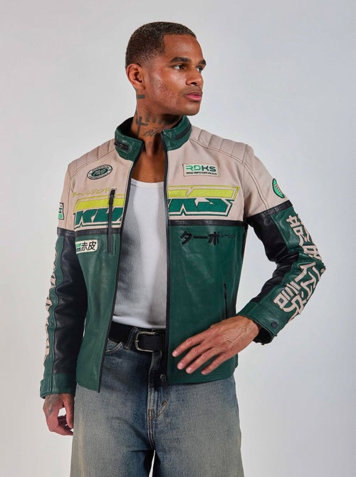 Cuir Sancuir Racing Redskins - Kiabi