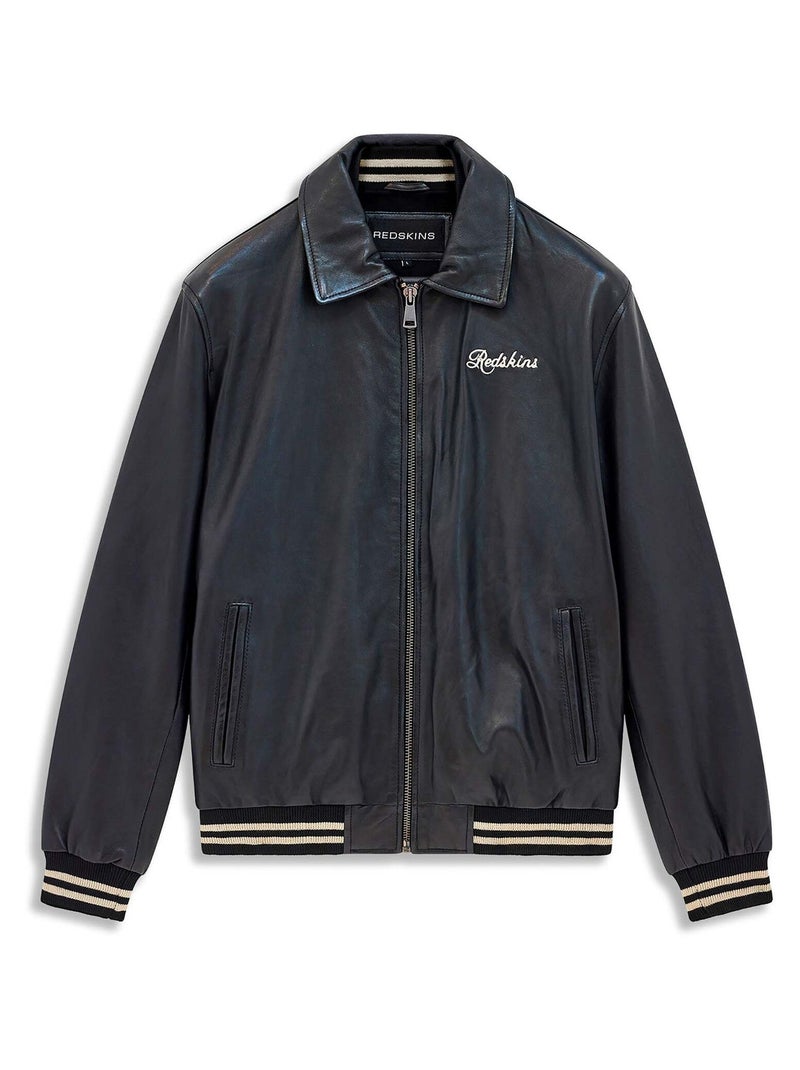 Cuir Spark Carat Redskins Noir Noir - Kiabi