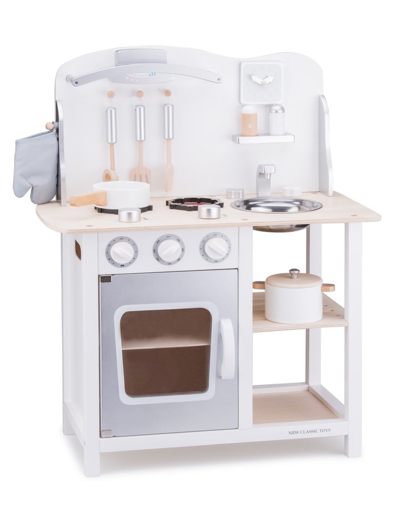 Cuisine Bon Appétit - blanche argent Blanc - Kiabi