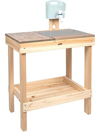 Cuisine de boue et table de jeu