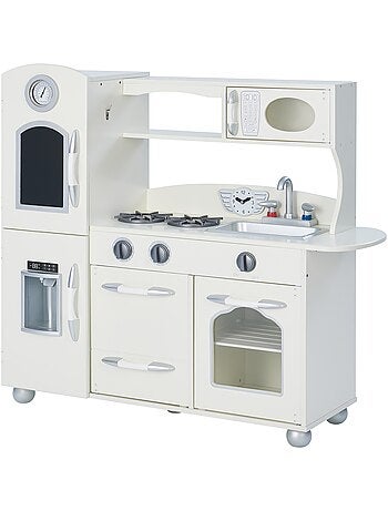 Cuisine de jeu enfant dinette en bois fille garçon mixte