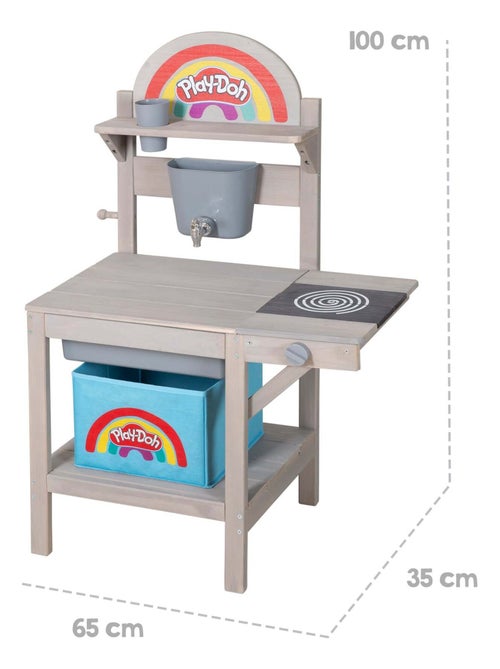 Cuisine d'extérieur avec kit de pâte à modeler + accessoires 'roba x Play-Doh' - Kiabi Cuisine d'extérieur avec kit de pâte à modeler + accessoires 'roba x Play-Doh' - Kiabi