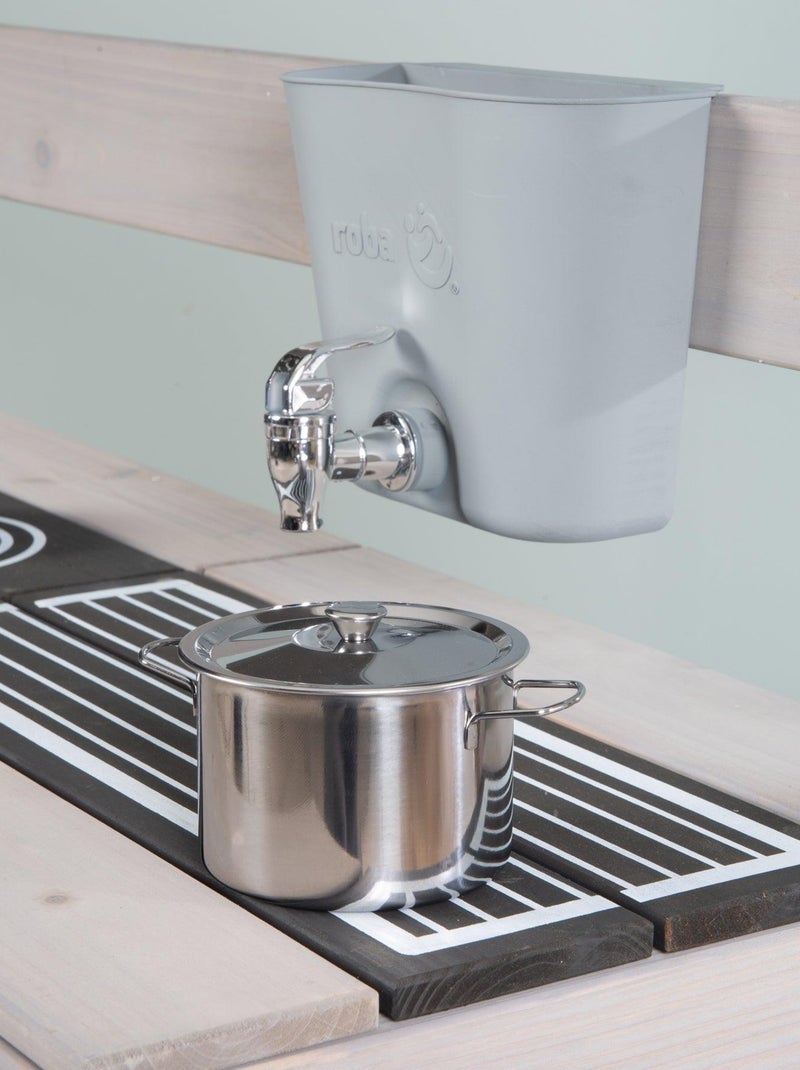 Cuisine d'extérieur en bois massif pour enfant + accessoires ROBA N/A - Kiabi