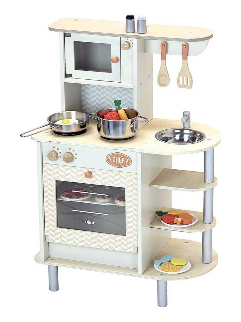 Cuisine du chef blanche de Vilac avec accessoires N/A - Kiabi