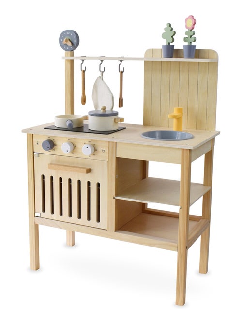 Cuisine enfant en bois accessoires imitation 3 ans Mamabrum - Kiabi Cuisine enfant en bois accessoires imitation 3 ans Mamabrum - Kiabi
