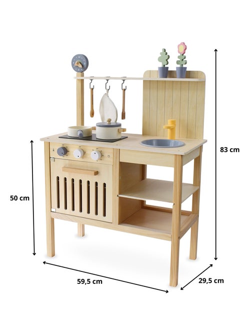 Cuisine enfant en bois accessoires imitation 3 ans Mamabrum - Kiabi Cuisine enfant en bois accessoires imitation 3 ans Mamabrum - Kiabi