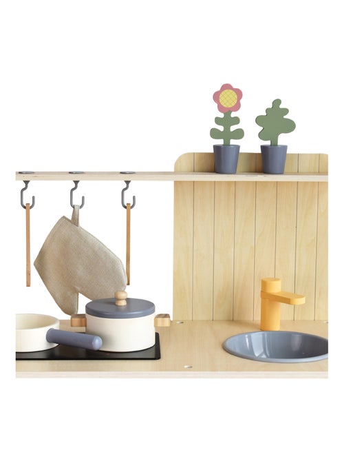 Cuisine enfant en bois accessoires imitation 3 ans Mamabrum - Kiabi Cuisine enfant en bois accessoires imitation 3 ans Mamabrum - Kiabi