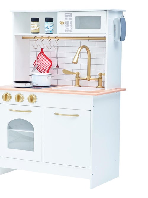 Cuisine enfant en bois dinette fille garçon mixte - Kiabi