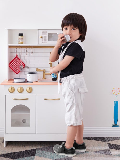 Cuisine enfant en bois dinette fille garçon mixte - Kiabi