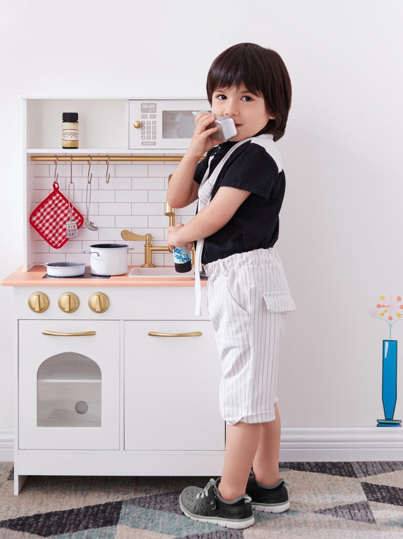Cuisine enfant en bois dinette fille garçon mixte N/A - Kiabi