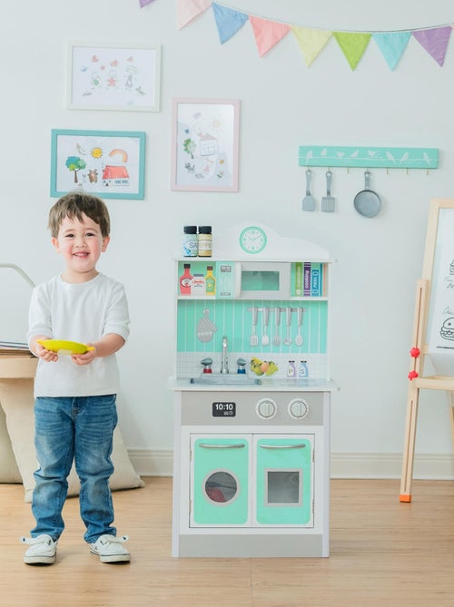 Cuisine enfant en bois Little Chef - Kiabi