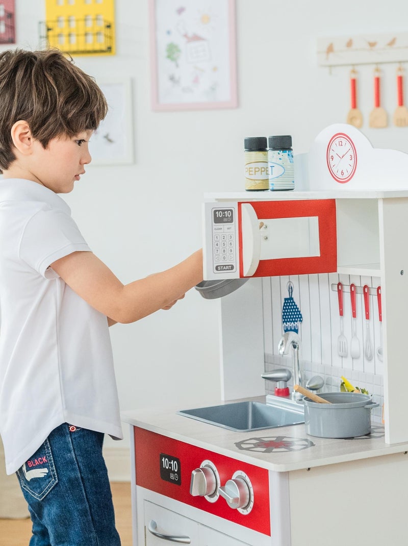 Cuisine enfant en bois Little Chef N/A - Kiabi