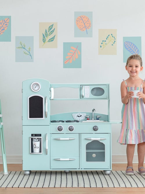 Cuisine enfant Little Chef dinette en bois fille garçon jeux - Kiabi