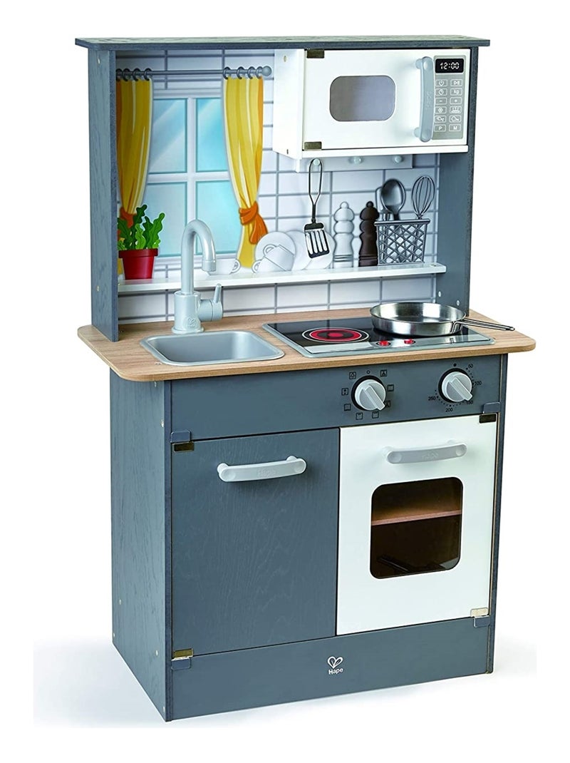 Cuisine enfant sons et lumières, en bois N/A - Kiabi