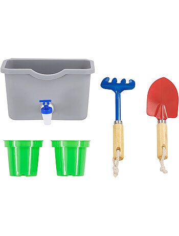 Cuisine Extérieure Bois avec Accessoires et Évier, 96cm