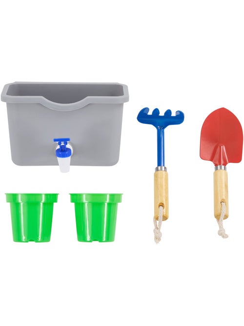 Cuisine Extérieure Bois avec Accessoires et Évier, 96cm - Kiabi