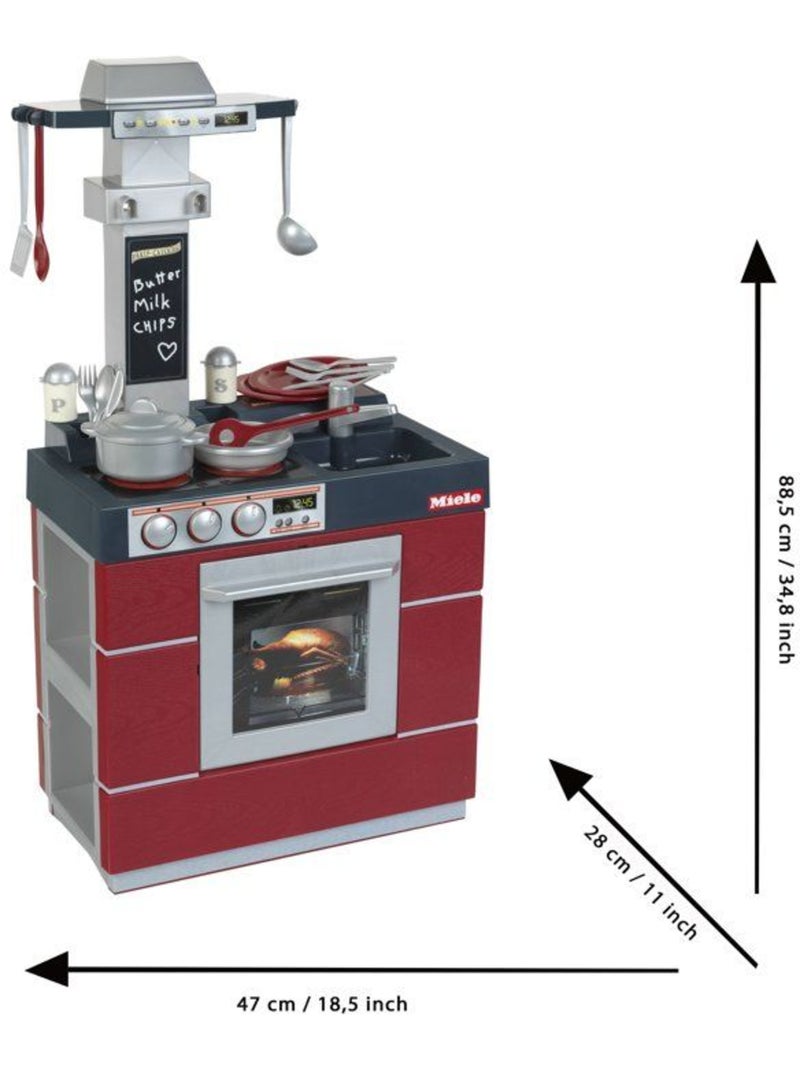Cuisine Miele Compact Bordeaux Rouge - Kiabi