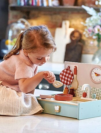 Cuisine pliable en bois