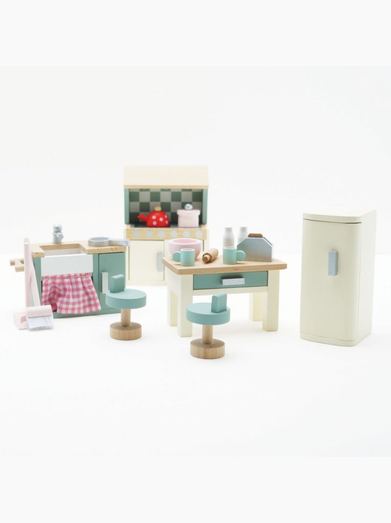 Cuisine pour maison de poupées Beige - Kiabi