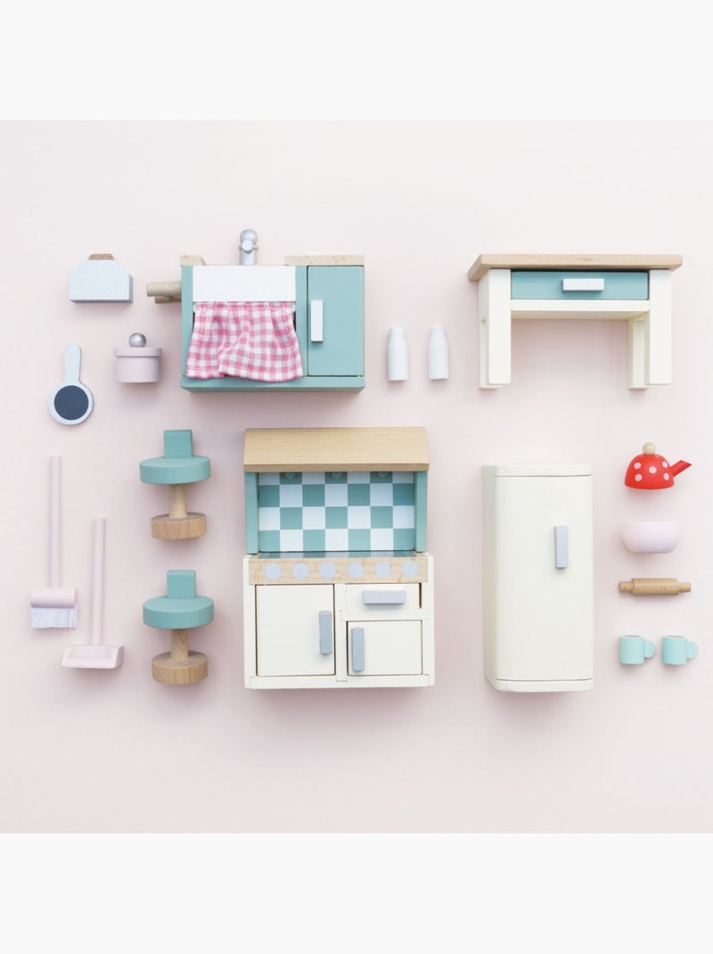 Cuisine pour maison de poupées Beige - Kiabi