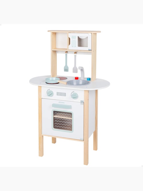 Cuisinette en bois avec ustensiles WOOMAX - Kiabi Cuisinette en bois avec ustensiles WOOMAX - Kiabi