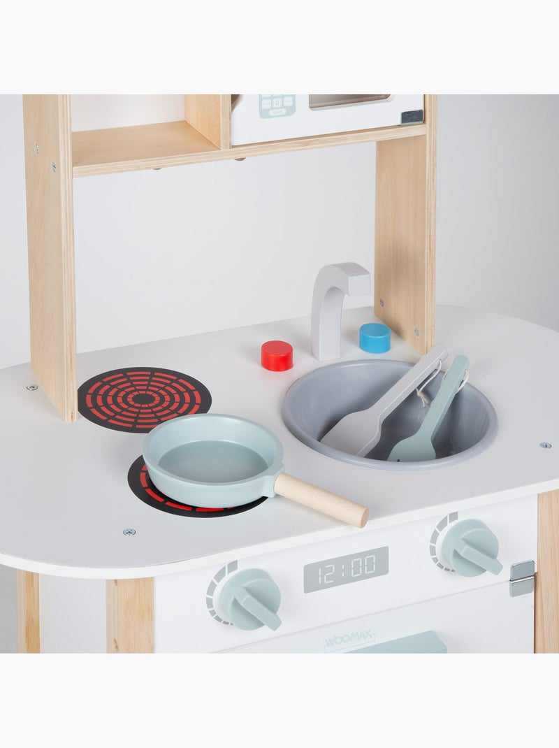 Cuisinette en bois avec ustensiles WOOMAX N/A - Kiabi