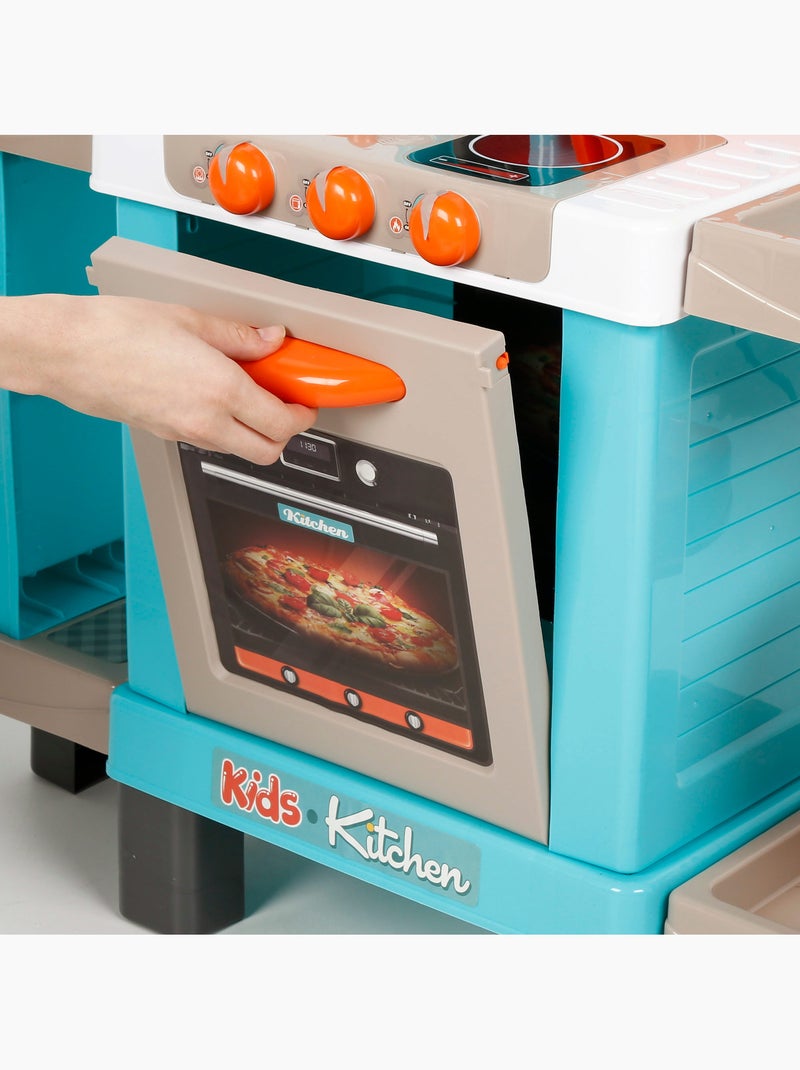 Cuisinière électrique avec lumière, son et accessoires 78x28x87 cm my home N/A - Kiabi
