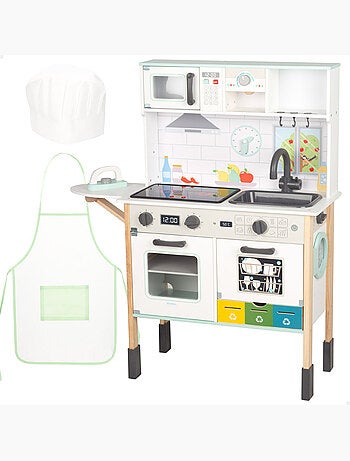 Cuisinière électrique en bois avec accessoires WOOMAX