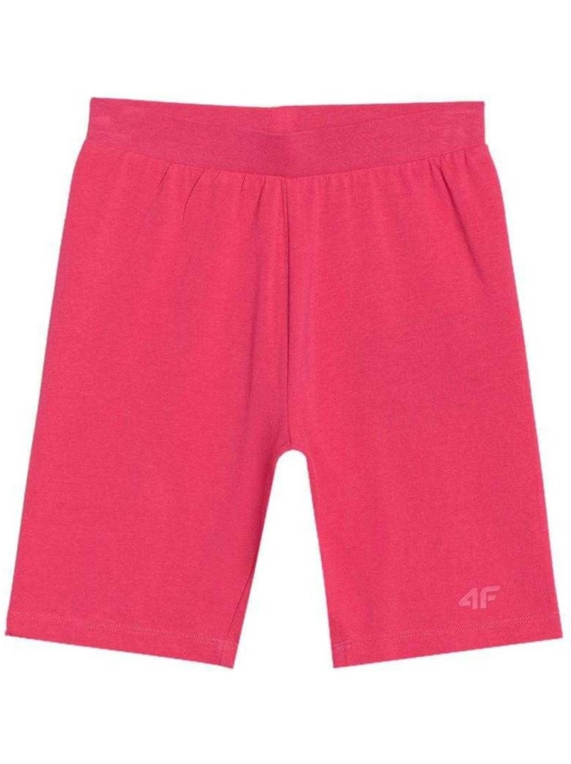 Cuissard de cyclisme style logo jwss25tstif014 - 4f Rose foncé - Kiabi