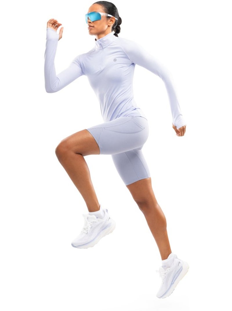 Cuissard de running femme fitness femme thames lilac Violet - Kiabi