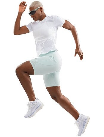 Cuissard de running femme fitness femme thames mint
