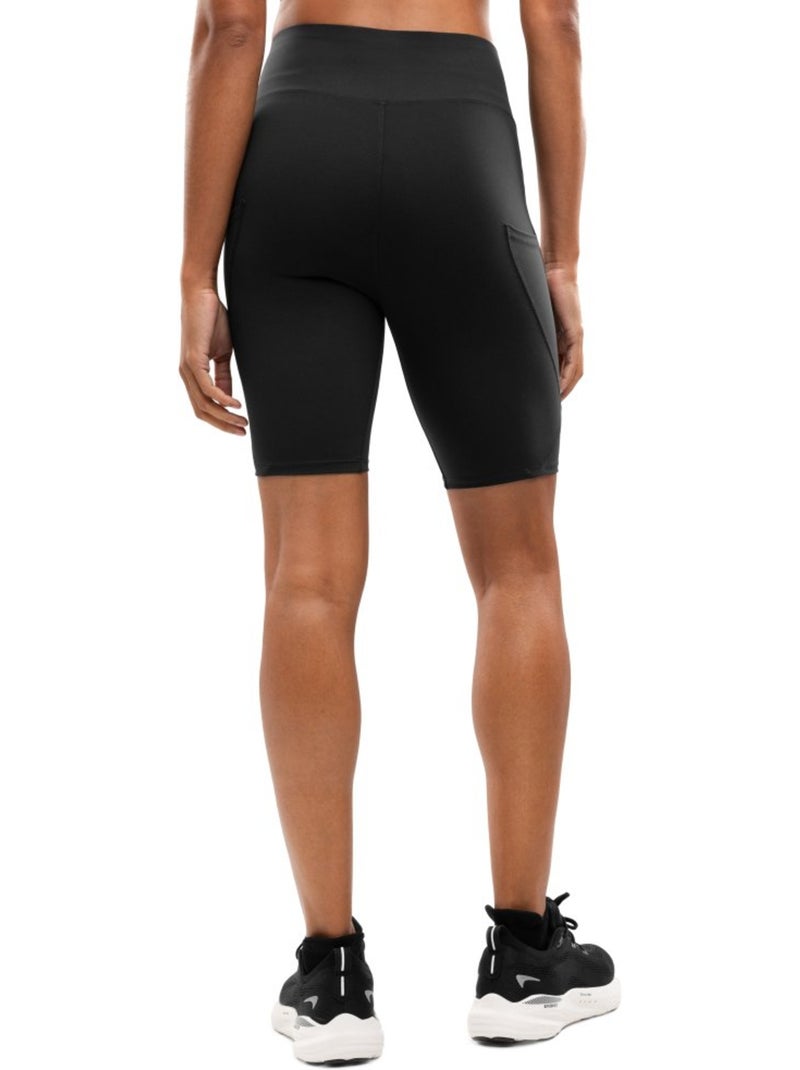 Cuissard de running femme fitness femme thames Noir - Kiabi