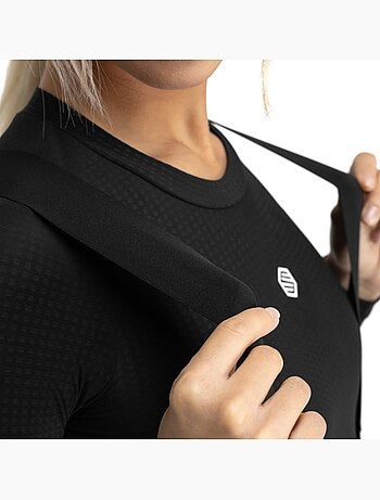 Cuissard long thermique cyclisme gravel femme cyclisme femme delta