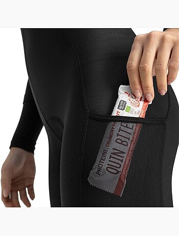 Cuissard long thermique cyclisme gravel femme cyclisme femme delta