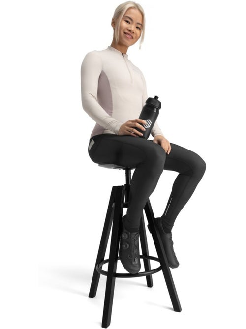 Cuissard long thermique cyclisme gravel femme cyclisme femme delta - Kiabi