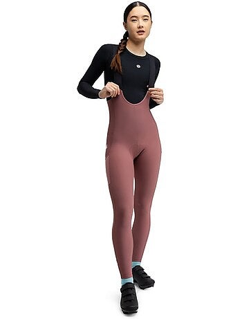 Cuissard long thermique cyclisme gravel femme cyclisme femme delta-w
