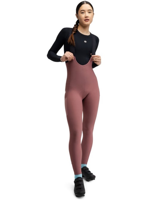 Cuissard long thermique cyclisme gravel femme cyclisme femme delta-w - Kiabi
