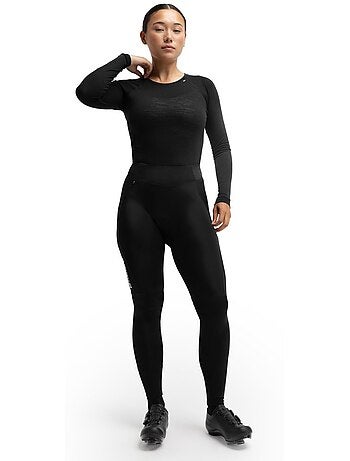 Cuissard long vélo avec peau femme cyclisme femme core lookout
