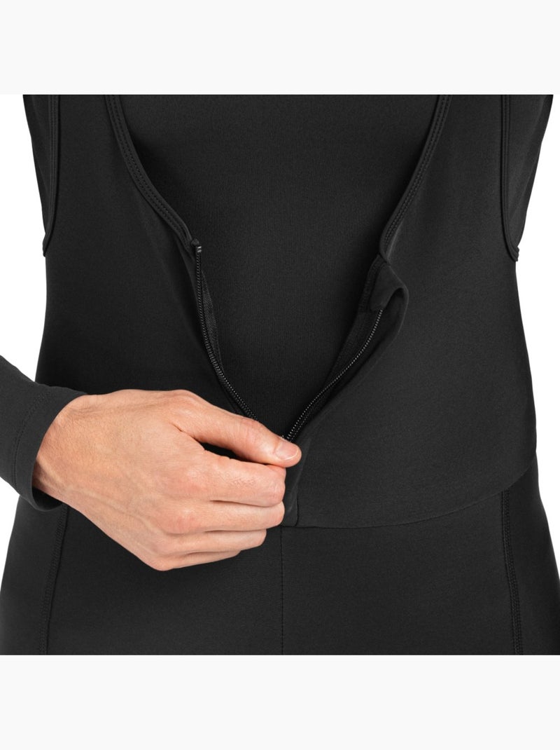 Cuissard long vélo d’hiver homme cyclisme homme dw troms Noir - Kiabi