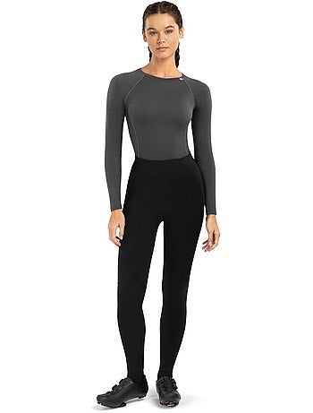 Cuissard long vélo thermique avec peau femme cyclisme femme core agility