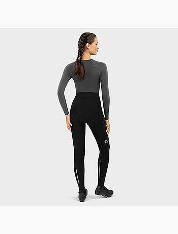 Cuissard long vélo thermique avec peau femme cyclisme femme core agility