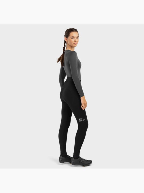 Cuissard long vélo thermique avec peau femme cyclisme femme core agility - Kiabi