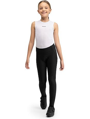 Cuissard long vélo thermique avec peau fille cyclisme enfants k-core-g backflip