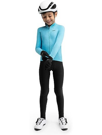Cuissard long vélo thermique avec peau garçon cyclisme enfants k-core backflip