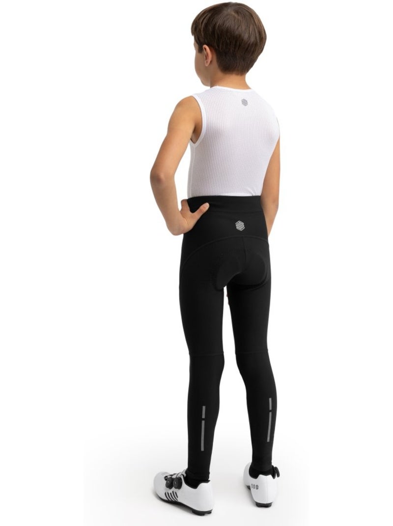 Cuissard long vélo thermique avec peau garçon cyclisme enfants k-core backflip Noir - Kiabi
