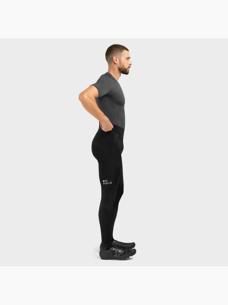 Cuissard long vélo thermique avec peau homme cyclisme homme core speed Noir - Kiabi