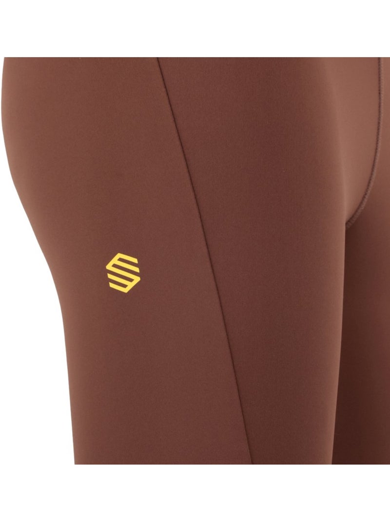 Cuissard trail running femme randonnée femme west-w Marron - Kiabi