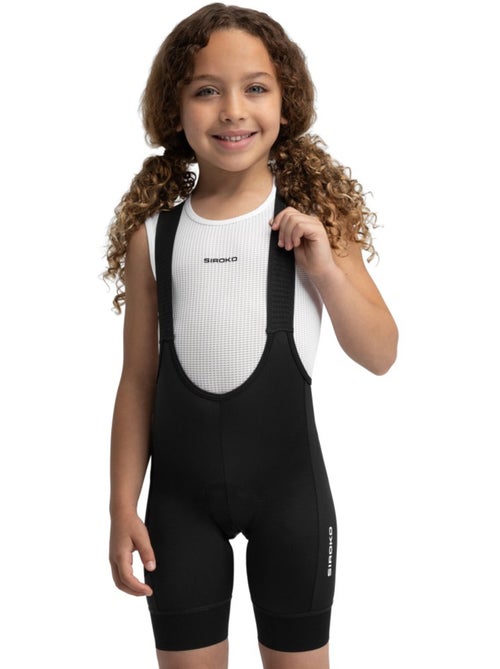 Cuissard vélo à bretelles fille cyclisme enfants k-core parkway - Kiabi