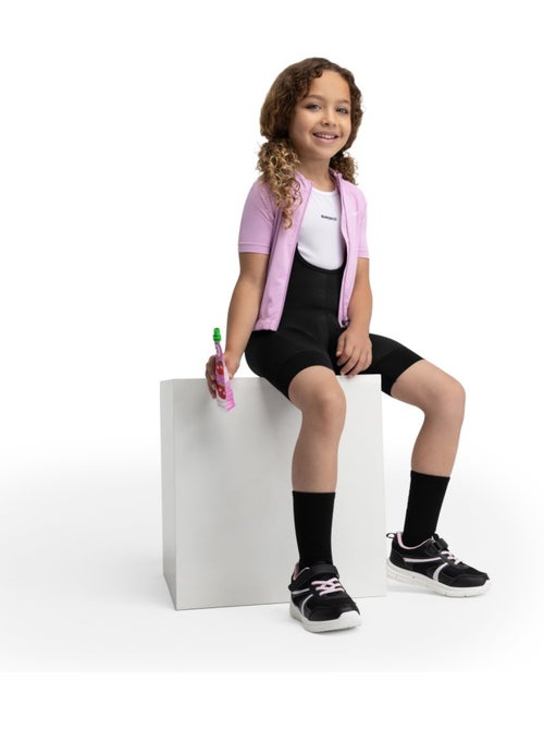 Cuissard vélo à bretelles fille cyclisme enfants k-core parkway - Kiabi